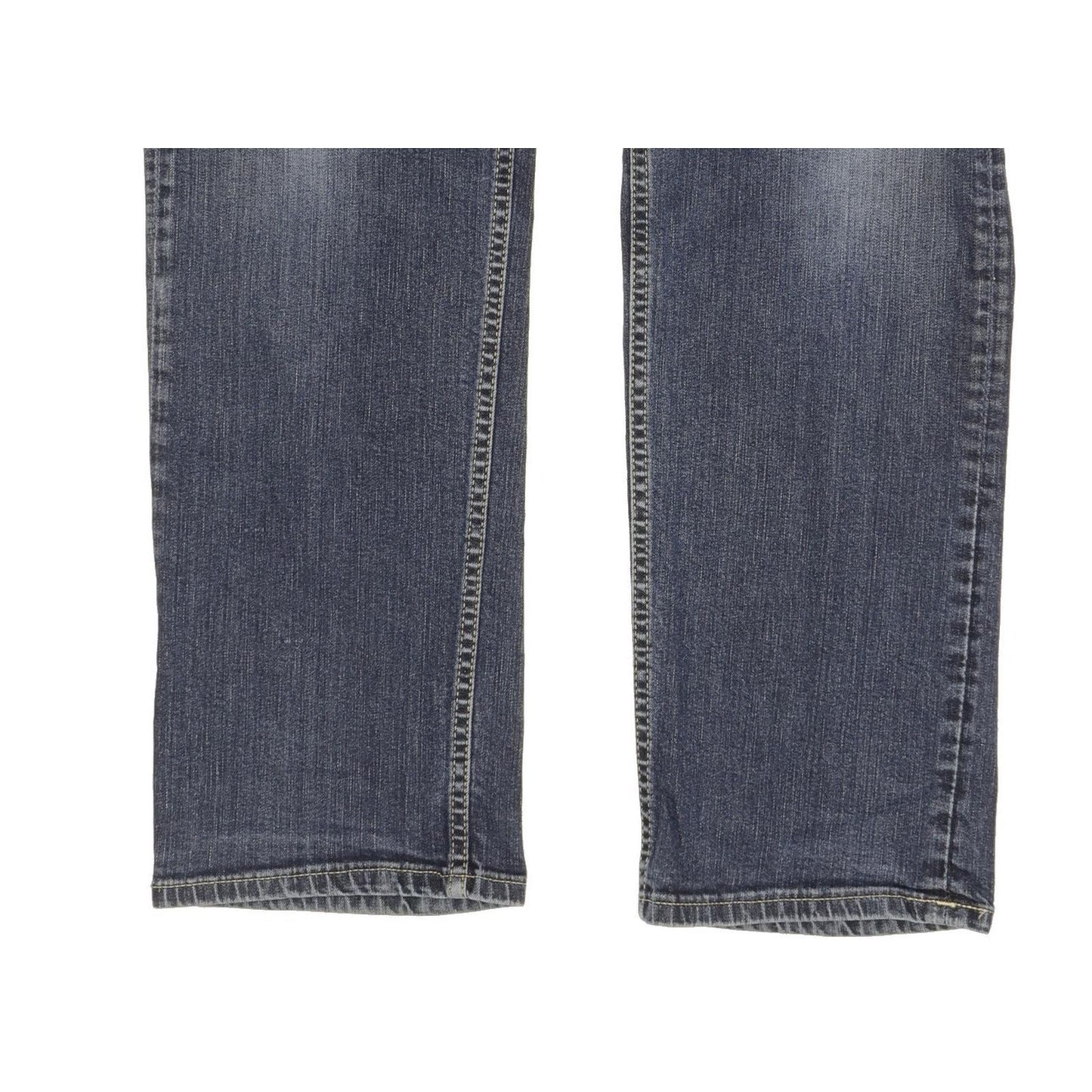 Lee Blake Men Blue Straight Regular Stretch Jeans W36 L32