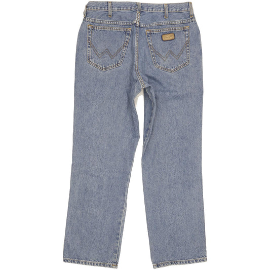 Wrangler Ohio Men Blue Straight Regular Jeans W34 L30