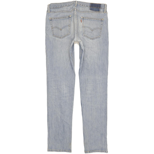 Levi's 511 Men Blue Straight Regular Stretch Jeans W33 L34