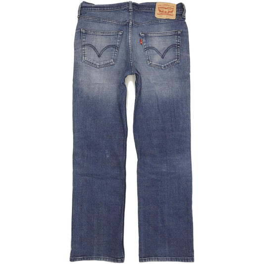 Levi's 506 Men Blue Straight Regular Stretch Jeans W34 L31