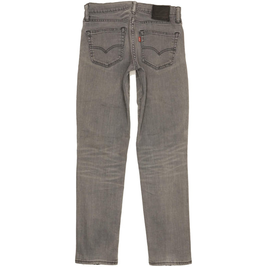 Levi's 511 Men Grey Straight Slim Stretch Jeans W29 L31