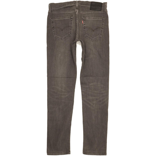 Levi's 511 Men Grey Straight Slim Stretch Jeans W33 L33