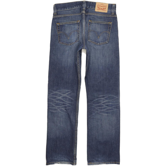Levi's 506 Men Blue Straight Regular Jeans W33 L32