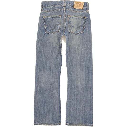 Levi's 512 Men Blue Bootcut Slim Jeans W32 L32