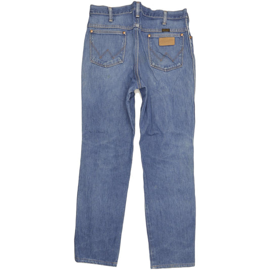 Wrangler Men Blue Straight Regular Jeans W32 L31