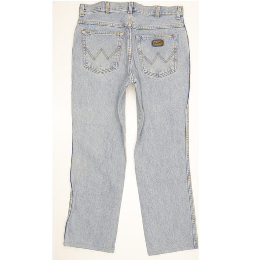 Wrangler Men Blue Straight Regular Jeans W32 L28