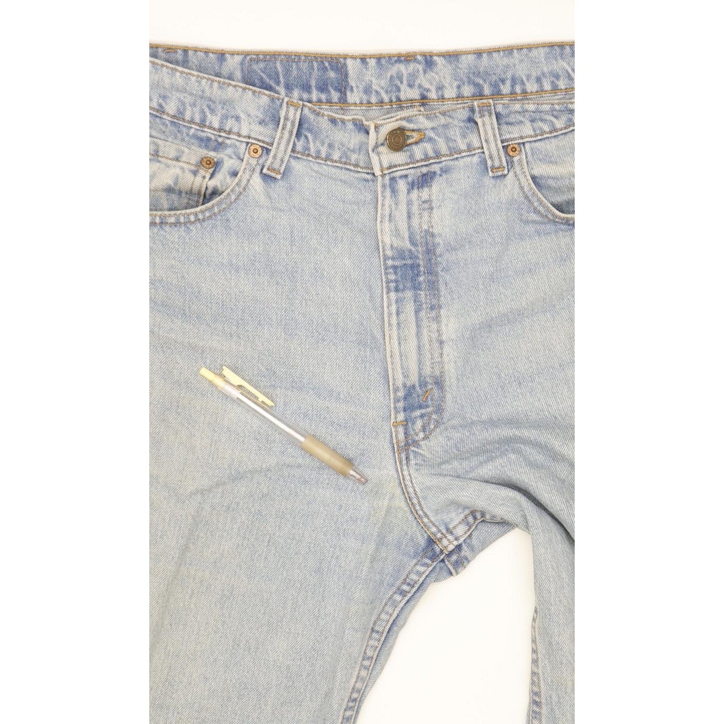 Levi's 550 Made in USA Men Blue Straight Relaxed Jeans W36 L34