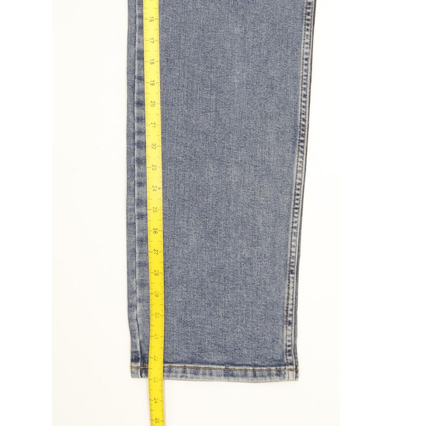 Wrangler Texas Men Blue Straight Regular Stretch Jeans W34 L33