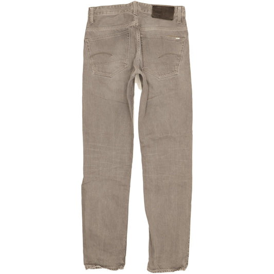 G-Star 3301 Men Grey Tapered Regular Jeans W32 L33