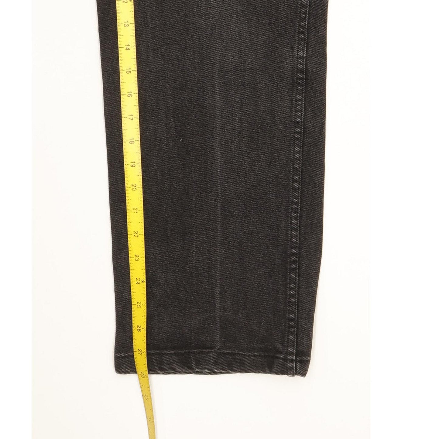 Wrangler Texas Men Black Straight Regular Stretch Jeans W42 L28
