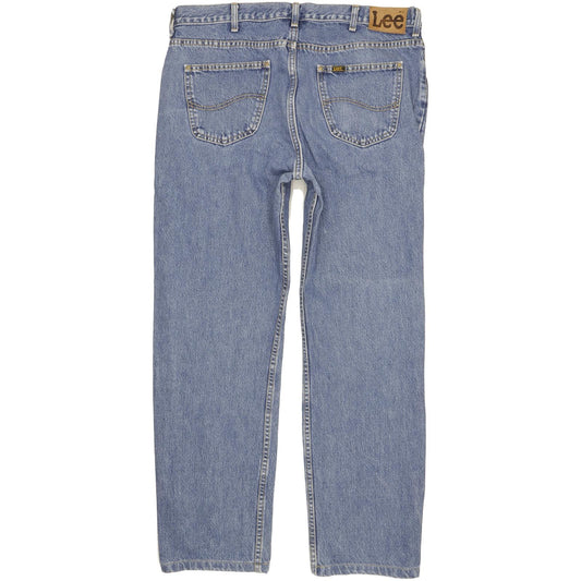 Lee Portland Men Blue Straight Regular Jeans W38 L31
