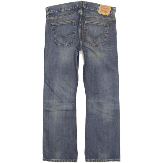 Levi's 512 Men Blue Bootcut Slim Jeans W38 L32