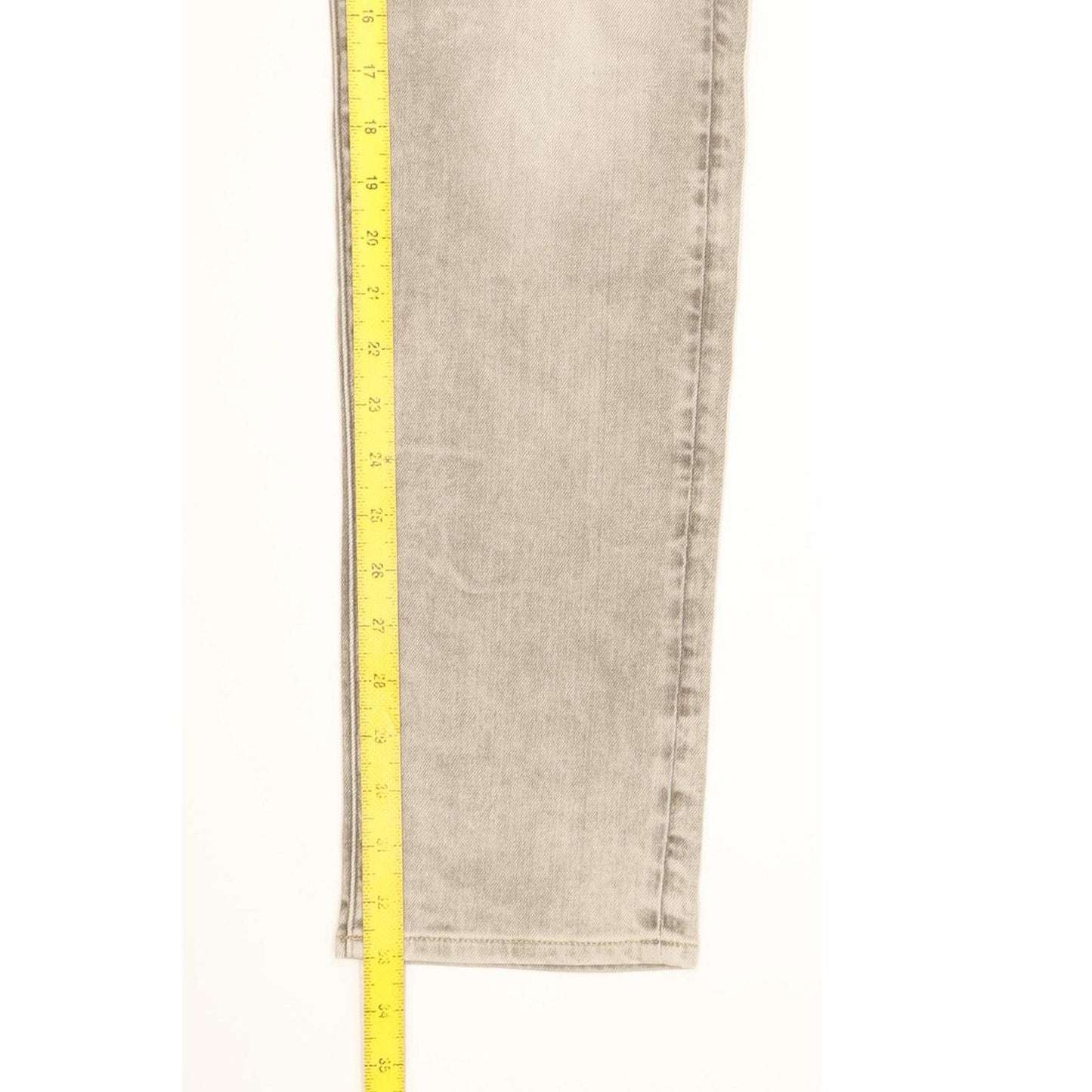G-Star 3301 Men Grey Straight Slim Stretch Jeans W33 L33