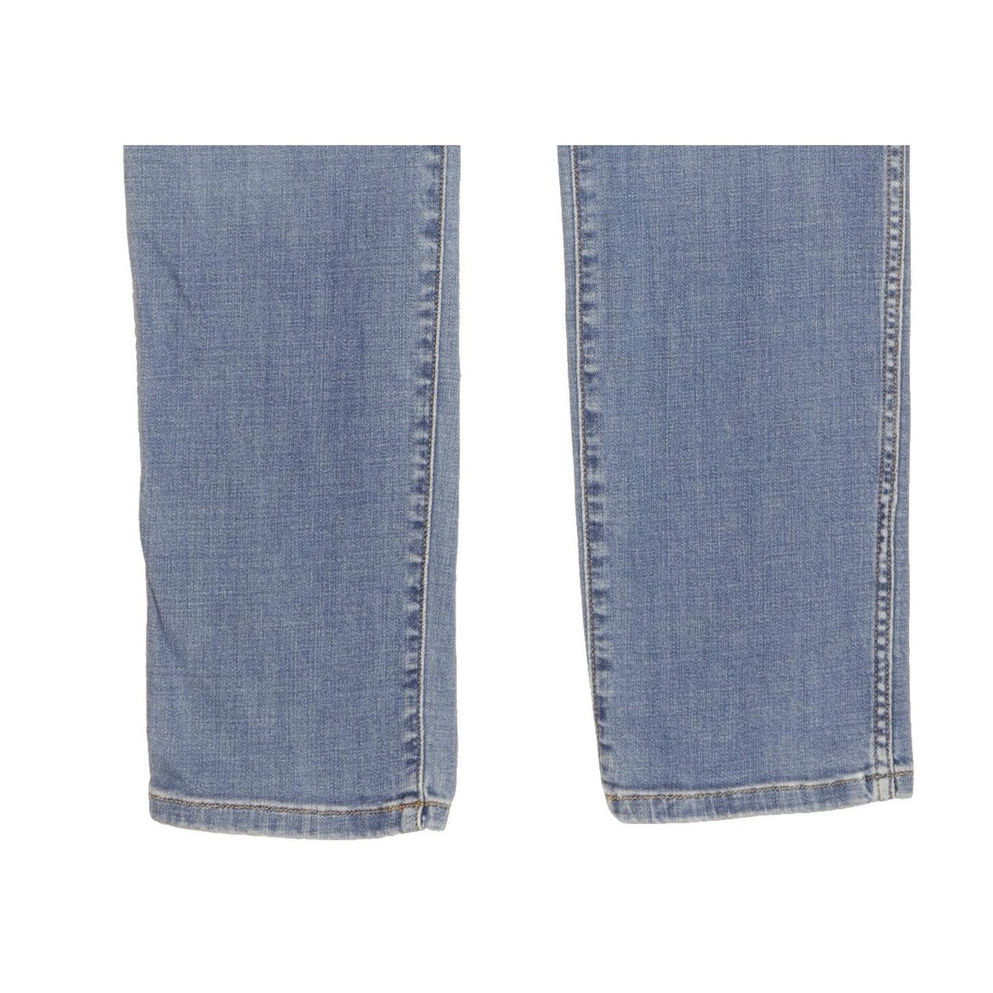 Wrangler Larston Men Blue Straight Slim Stretch Jeans W33 L32