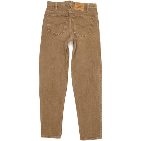 Levi's 550 Made inUSA Men Brown Tapered Relaxed Mom Jeans W33 L34