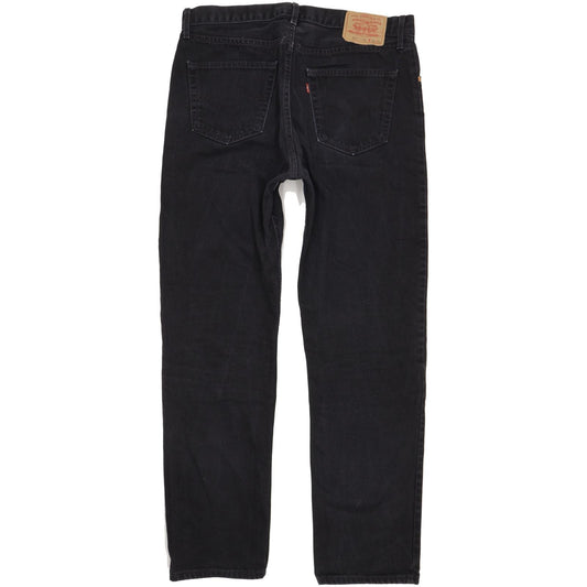 Levi's 521 Men Black Straight Regular Jeans W37 L32