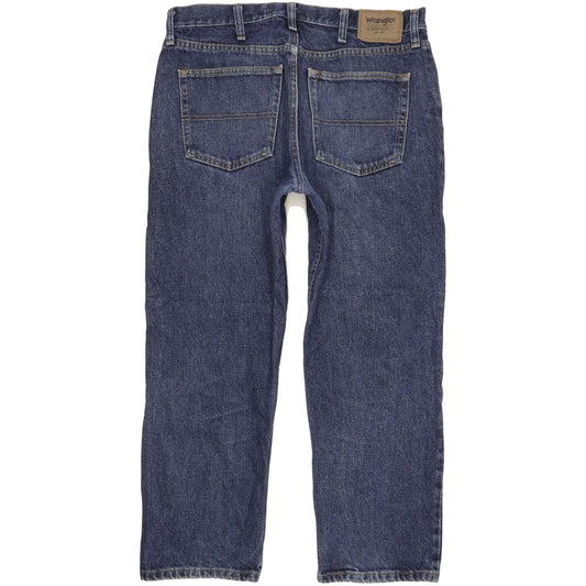 Wrangler Men Blue Straight Regular Jeans W34 L27