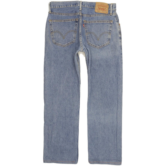 Levi's 505 Men Blue Straight Regular Jeans W32 L28