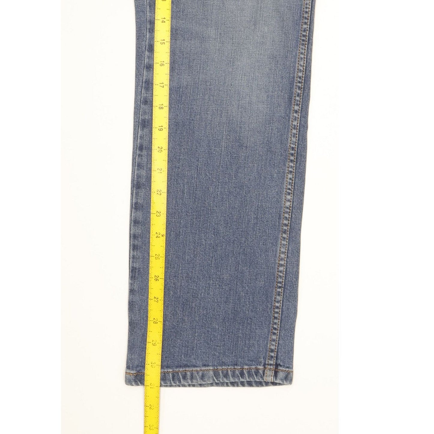 Wrangler Texas Men Blue Straight Regular Stretch Jeans W32 L31