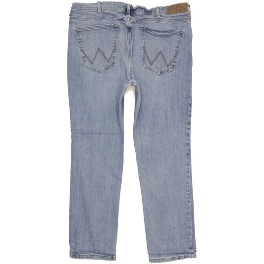 Wrangler Men Blue Straight Regular Stretch Jeans W38 L29