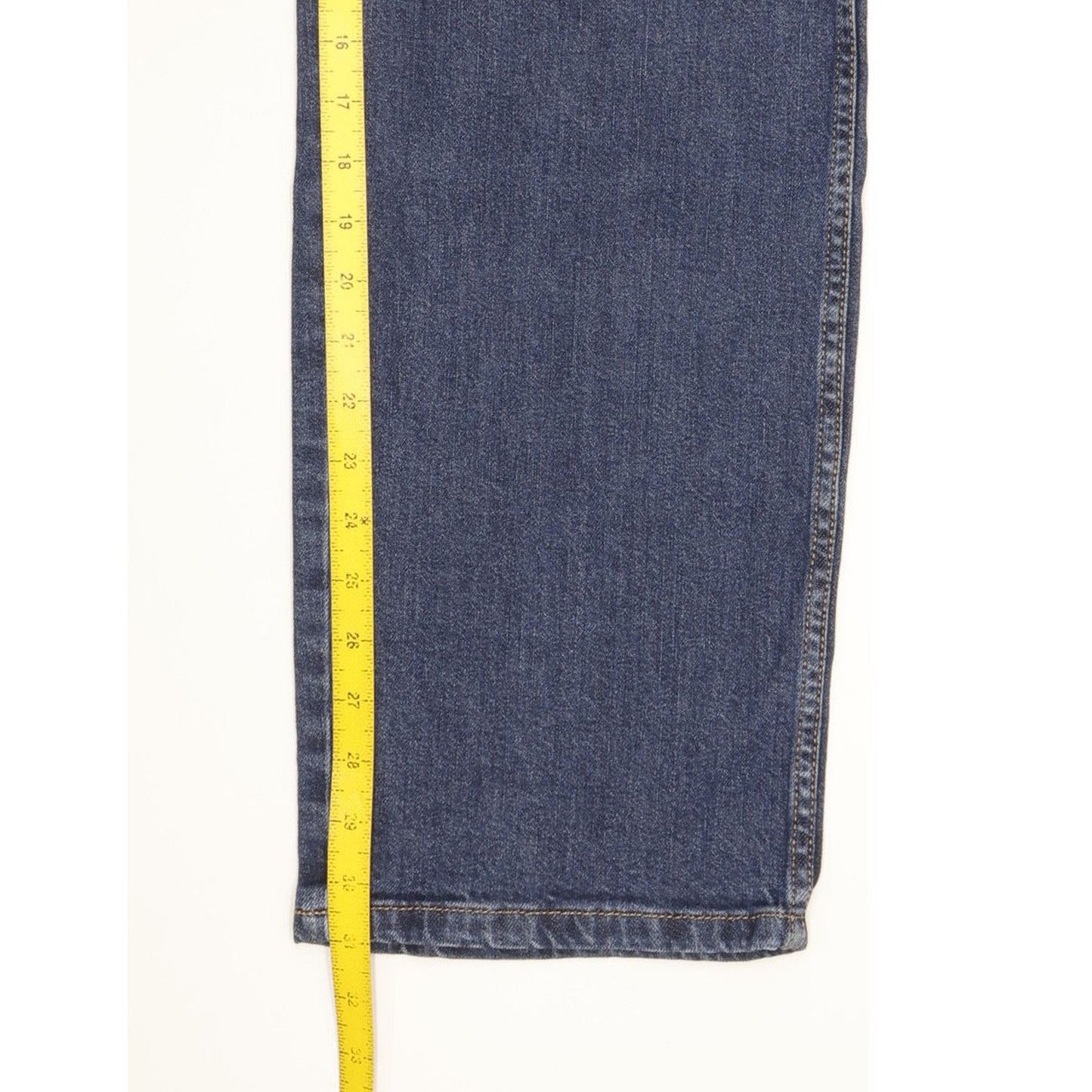 Wrangler Durable Quality Men Blue Straight Regular Stretch Jeans W40 L31