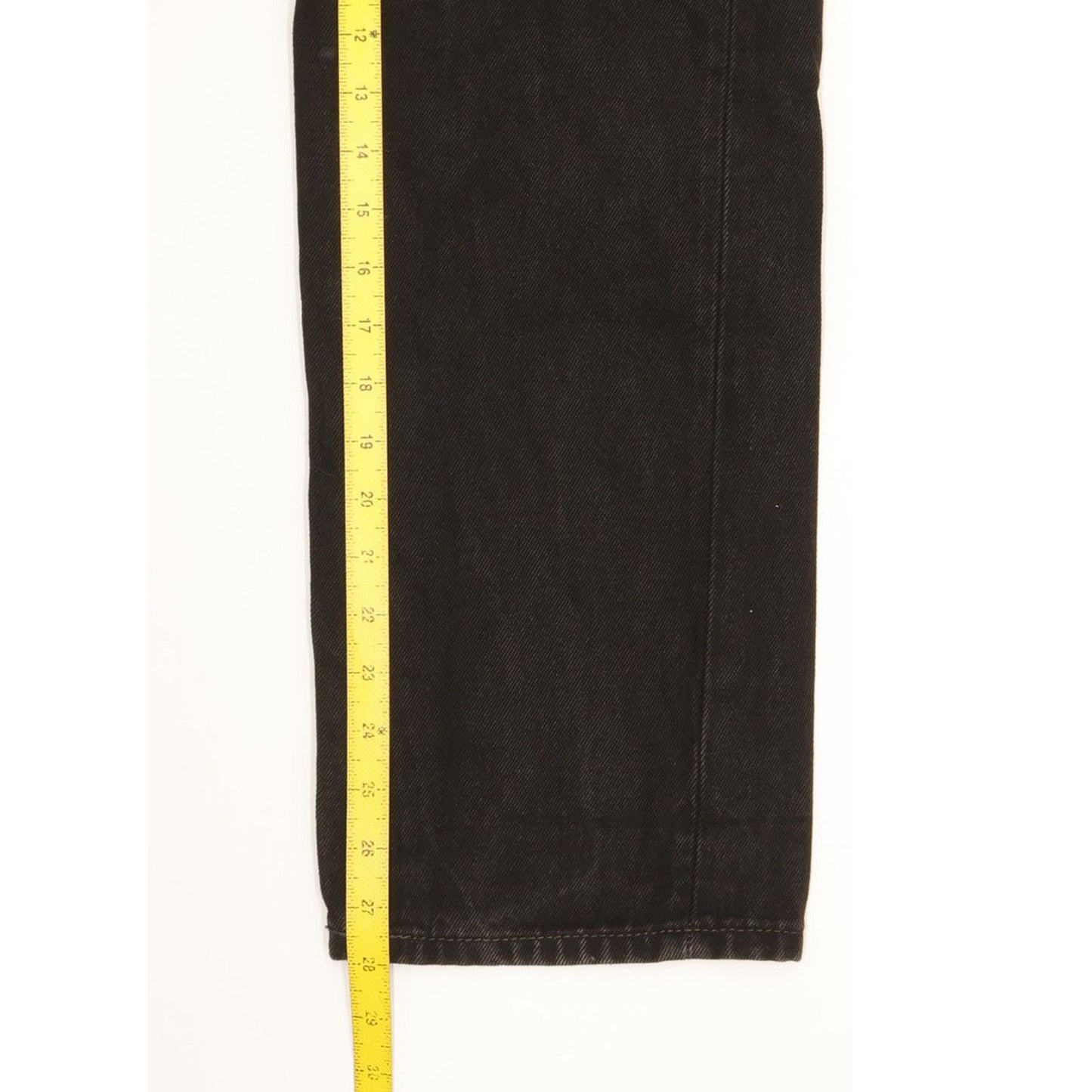 Levi's 505 Men Black Straight Regular Jeans W33 L28
