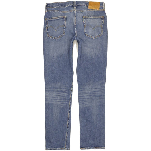 Levi's 511 Men Blue Straight Slim Stretch Jeans W34 L33