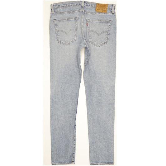 Levi's 512 Men Blue Tapered Slim Stretch Jeans W33 L33