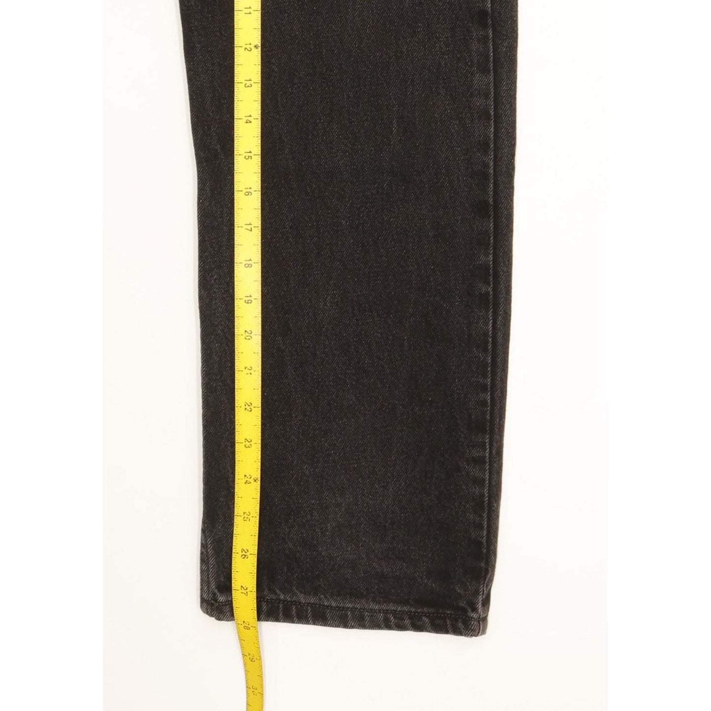 Levi's 505 Men Black Straight Regular Jeans W34 L28