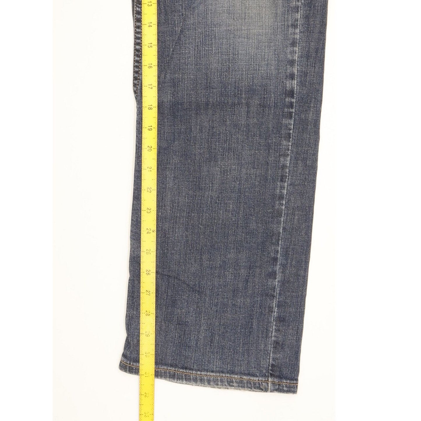 Mustang Big Sur Men Blue Straight Regular Stretch Jeans W33 L31