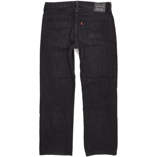Levi's 559 Men Black Straight Loose Jeans W36 L31