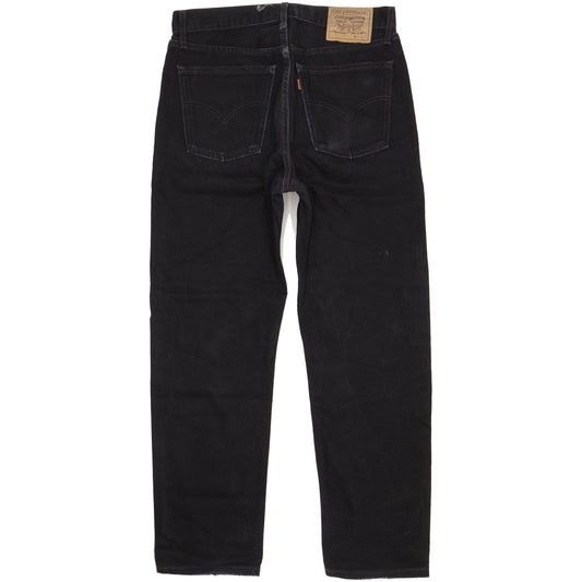 Levi's 615 Men Black Straight Regular Jeans W33 L29