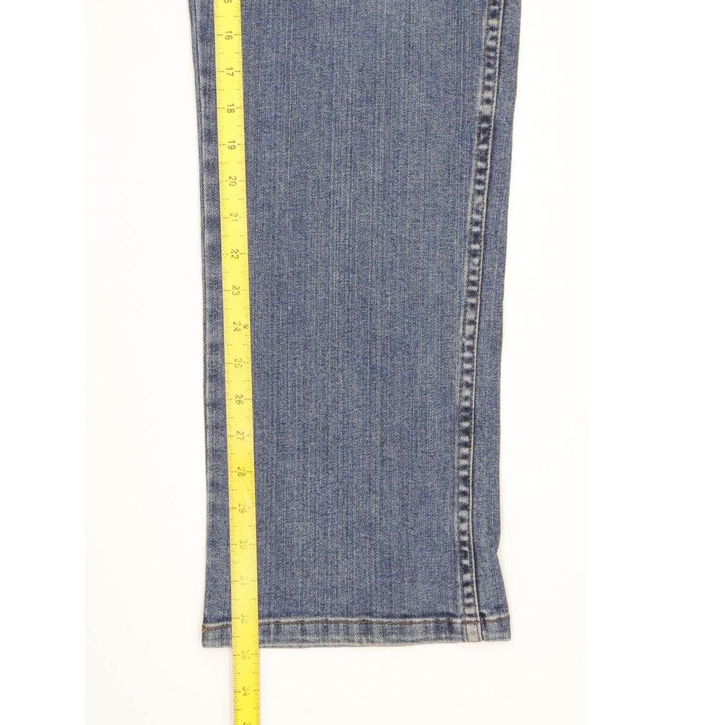 Wrangler Texas Men Blue Straight Regular Stretch Jeans W38 L33