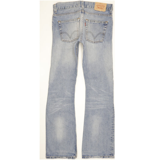 Levi's 512 Men Blue Bootcut Slim Jeans W31 L34