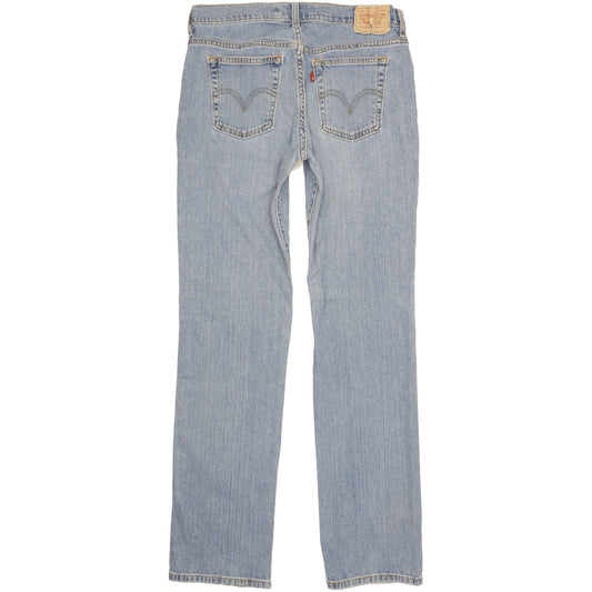 Levi's 505 Men Blue Straight Regular Stretch Jeans W32 L33