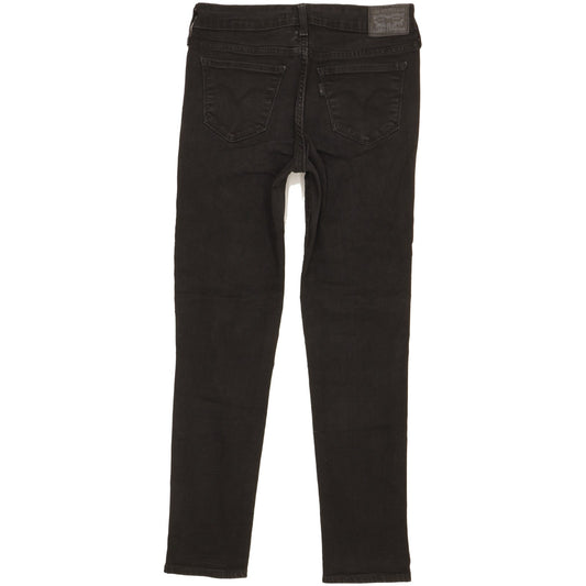 Levi's 711 Women Black Skinny Slim Jeans W27 L27