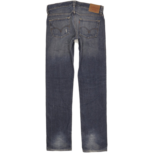 Levi's 511 Men Blue Straight Slim Stretch Jeans W34 L35