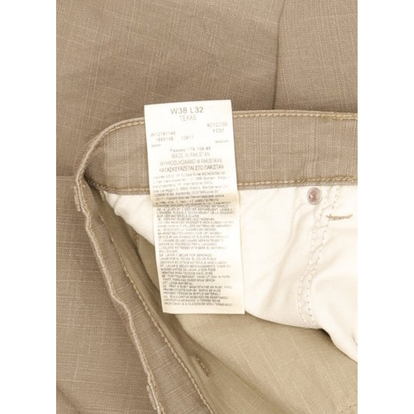 Wrangler Texas Men Grey Straight Regular Stretch Jeans W38 L32