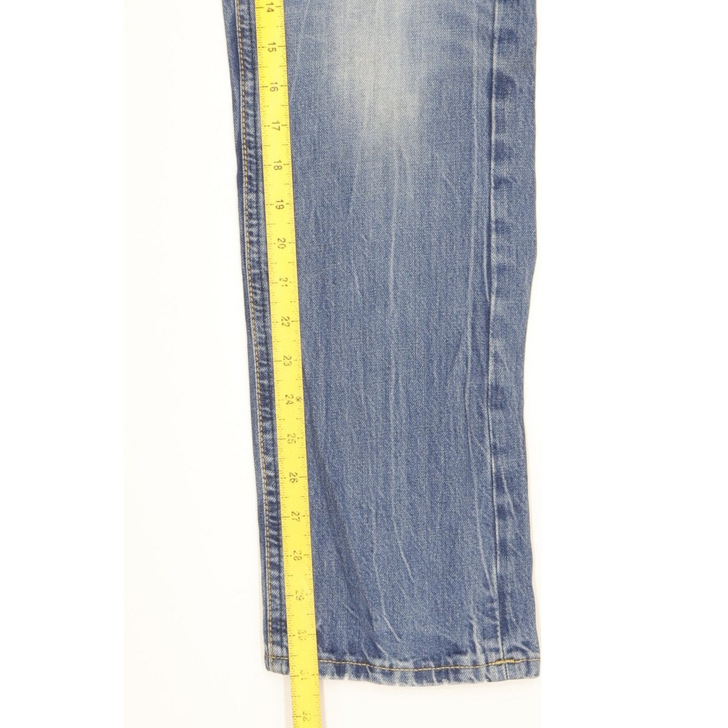 Lee Daren Men Blue Straight Slim Jeans W33 L31