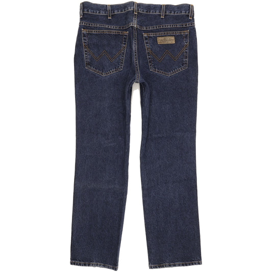 Wrangler Texas Men Blue Straight Regular Jeans W36 L30