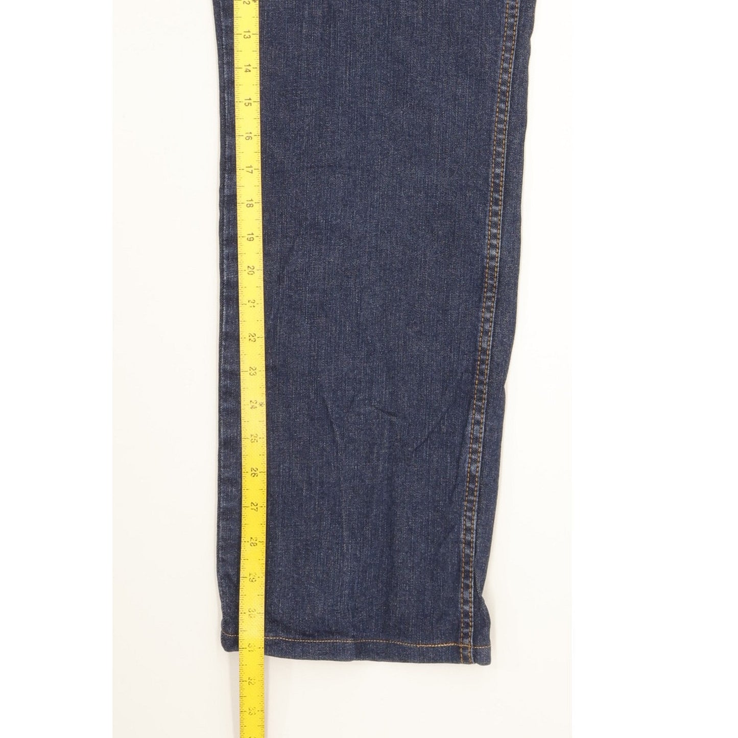 Wrangler Texas Men Blue Straight Regular Stretch Jeans W38 L31