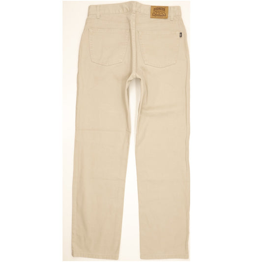 Pioneer Men Beige Straight Regular Jeans W33 L32