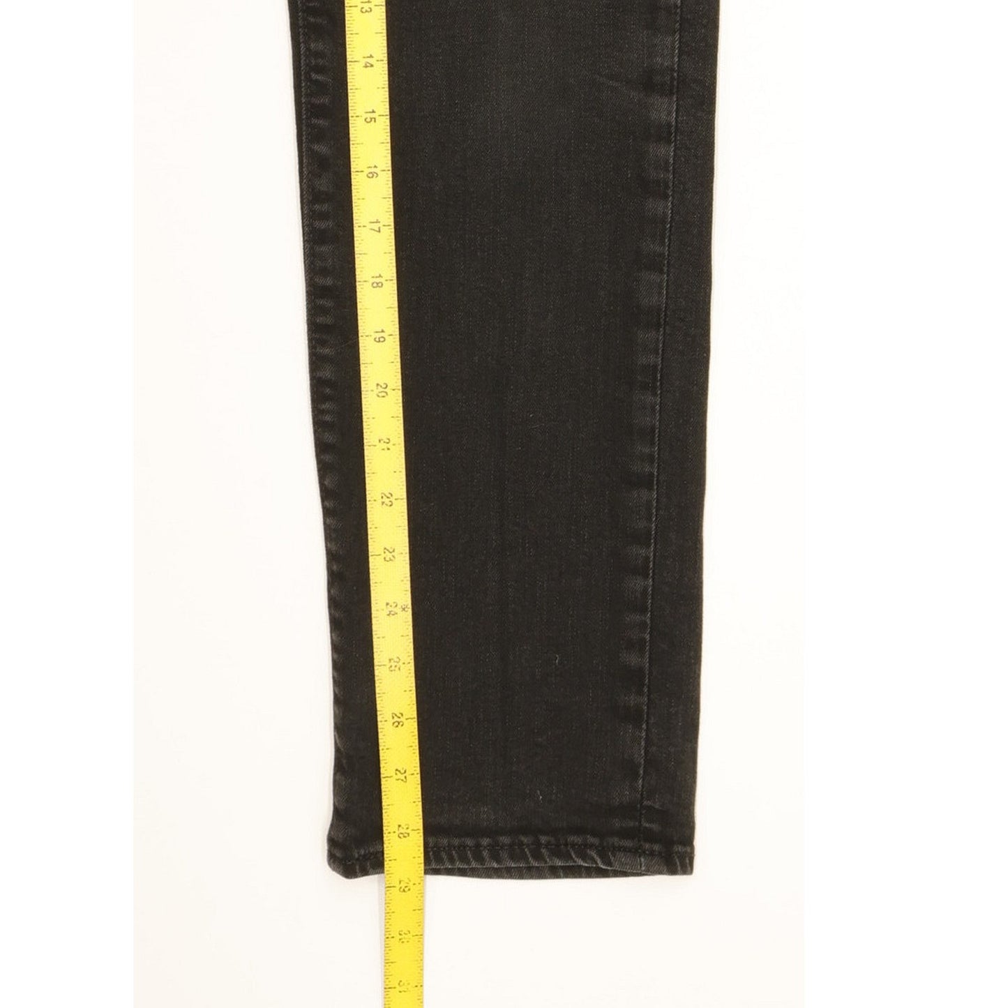 Levi's 511 Men Black Straight Slim Stretch Jeans W34 L29