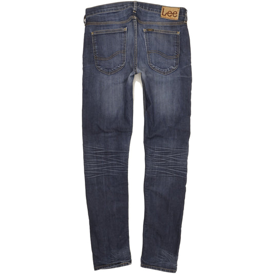 Lee Luke Men Blue Skinny Slim Stretch Jeans W32 L32