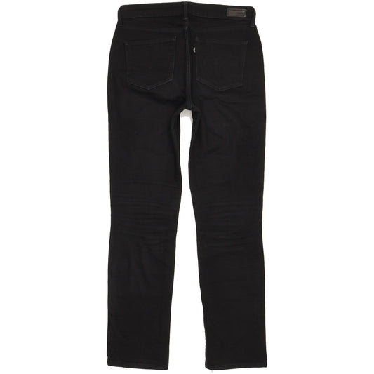 Levi's Demi Curve Women Black Straight Classic Stretch Jeans W29 L32