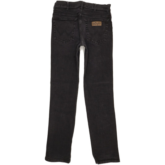 Wrangler Texas Men Black Straight Regular Stretch Jeans W32 L33