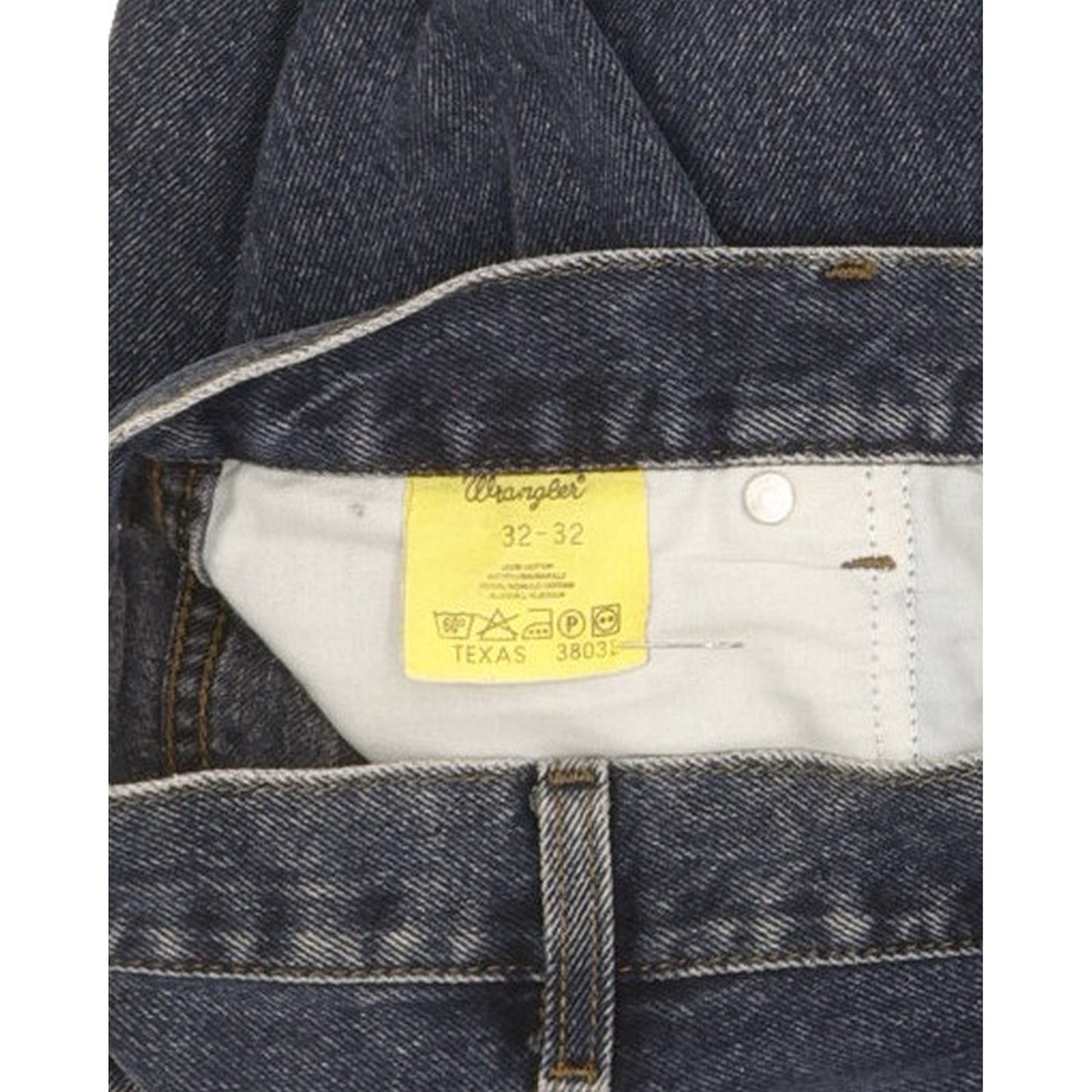 Wrangler Texas Men Blue Straight Regular Jeans W32 L32