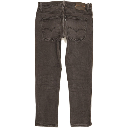 Levi's Line 8 Men Black Skinny Slim Stretch Jeans W31 L27