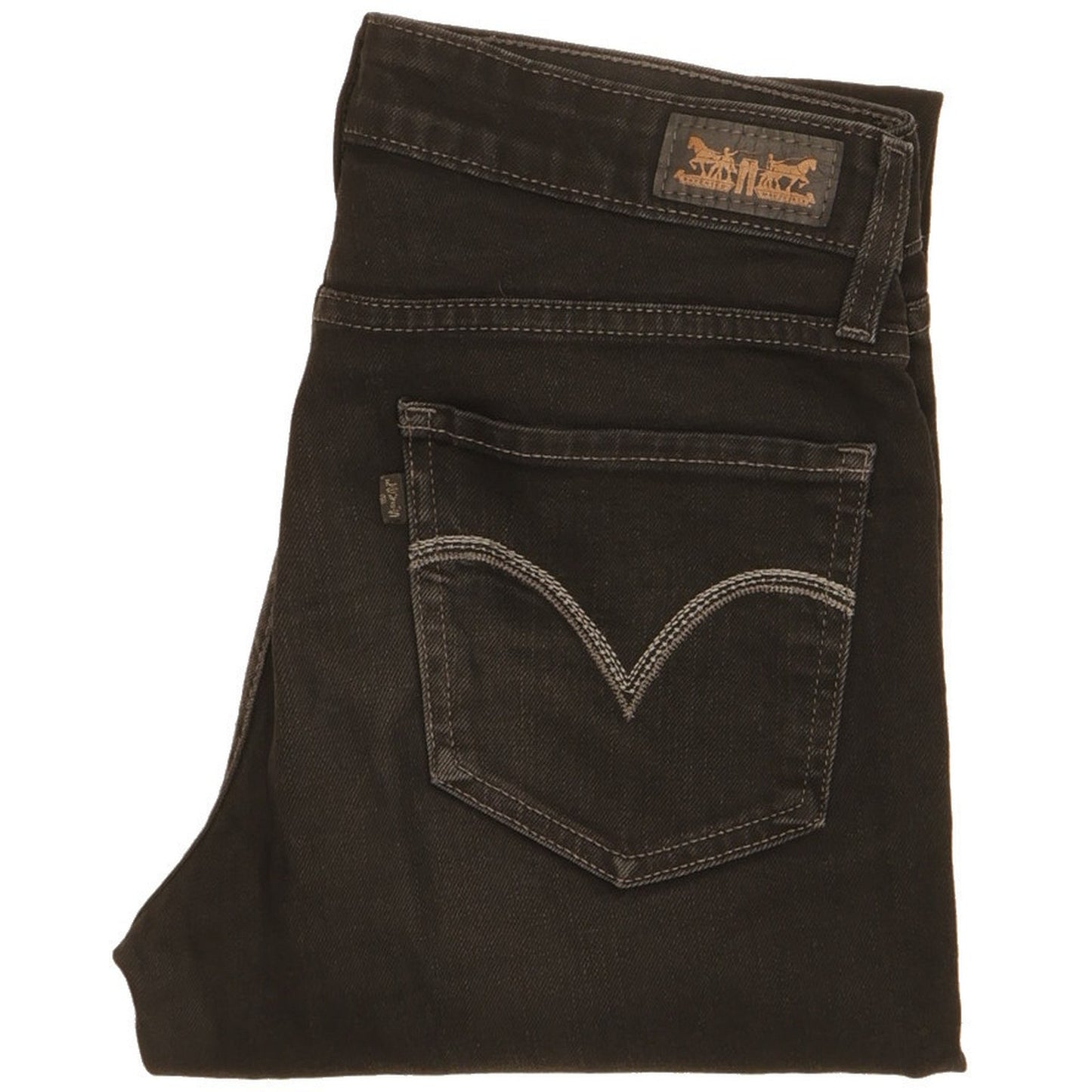 Levi's Women Black Skinny Slim Stretch Jeans W28 L30