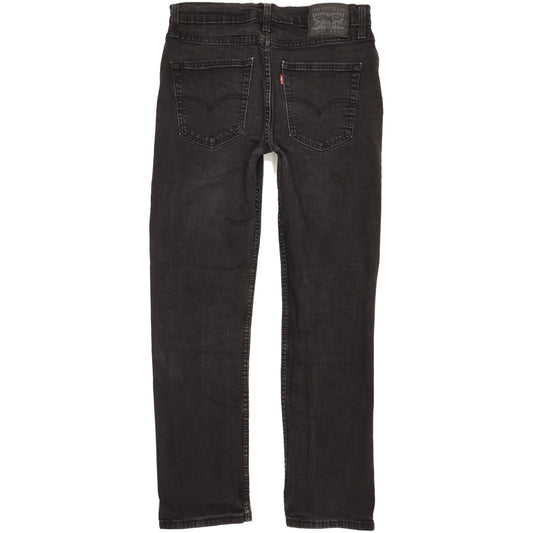 Levi's 514 Men Black Straight Slim Stretch Jeans W32 L30